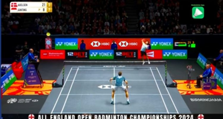 Foto: Tangkapan Layar Badminton App